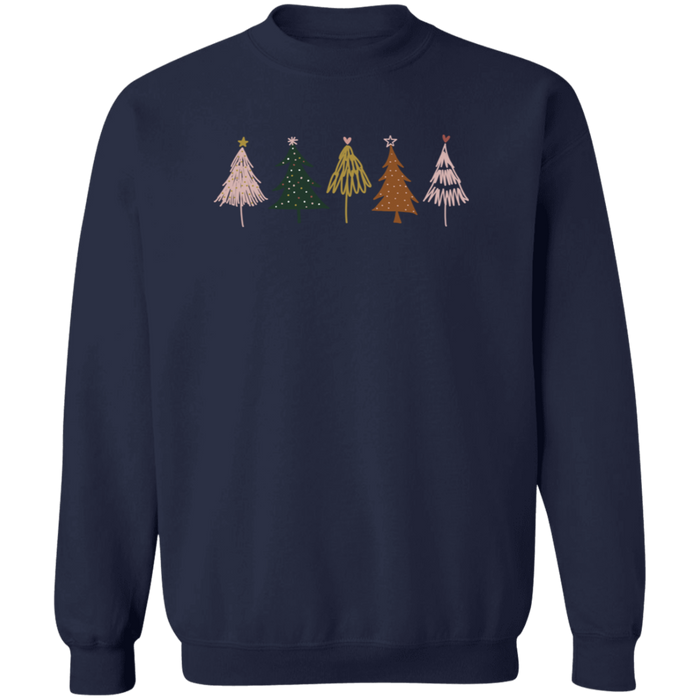 Boho Trees Crewneck Sweatshirt