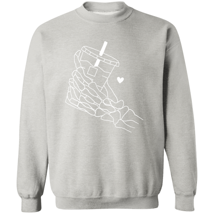 Skeleton Coffee Sweatshirt