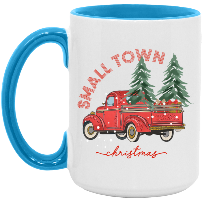 Small Town Christmas 15 oz Coffee Mug