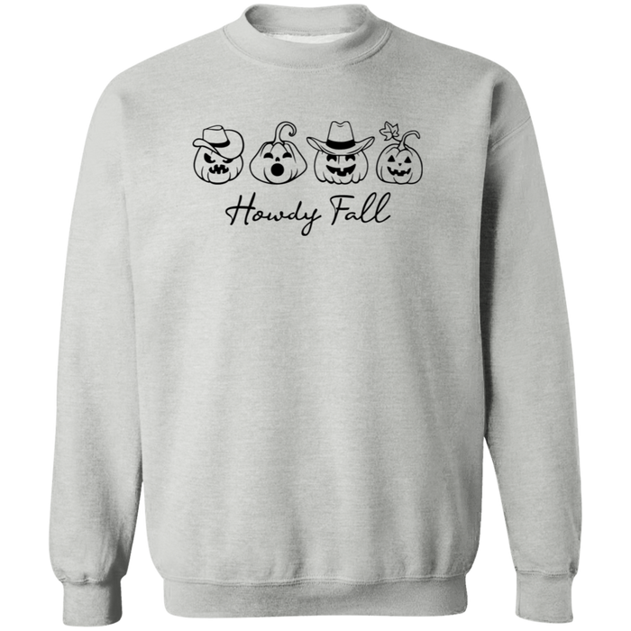 Howdy Fall Country Pumpkins Focus Sweatshirt