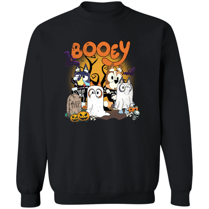 Bluey Booey Halloween Sweatshirt