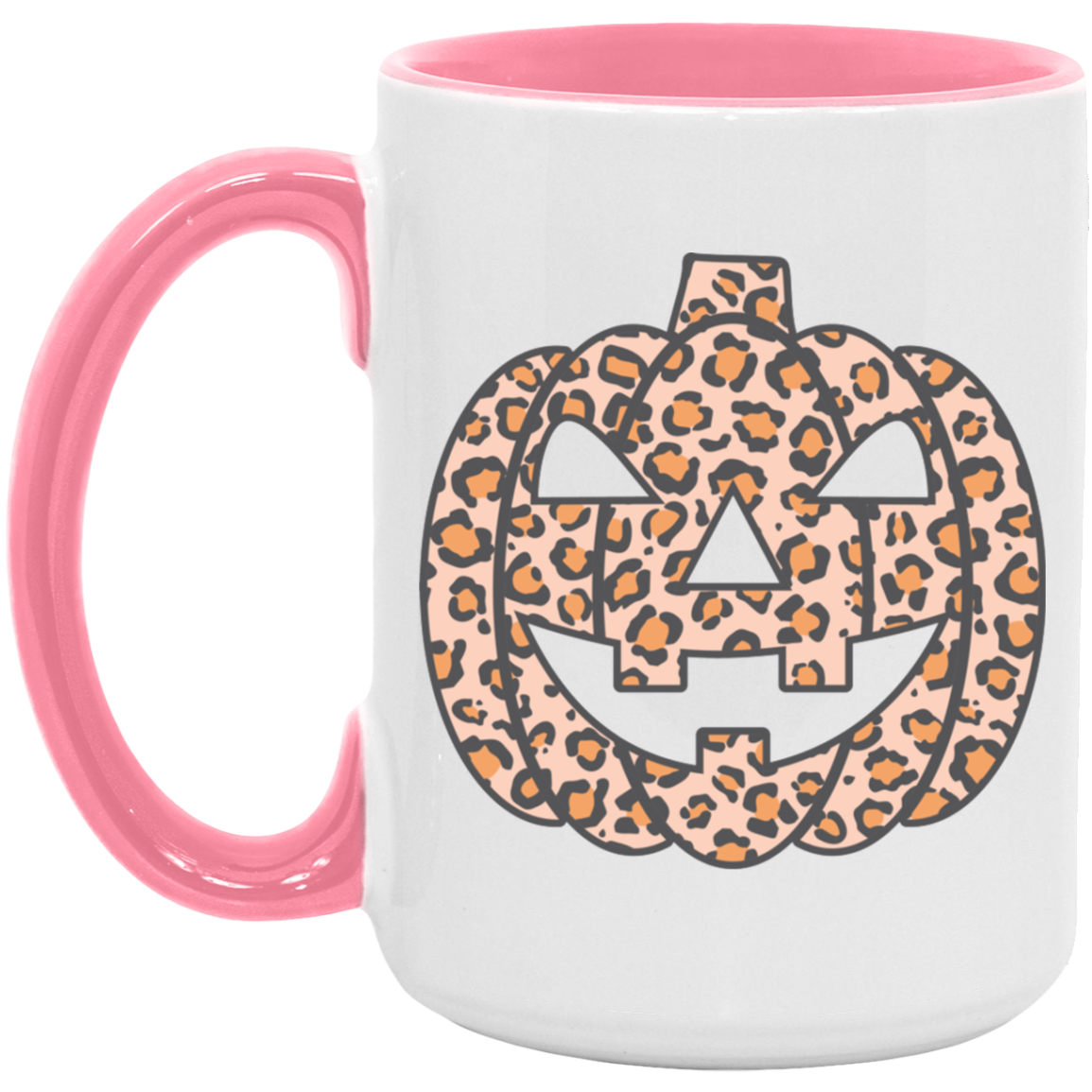 Cheetah Pumpkin Mug