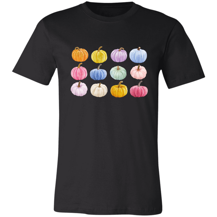 Colorful Pumpkin Graphic T-Shirt