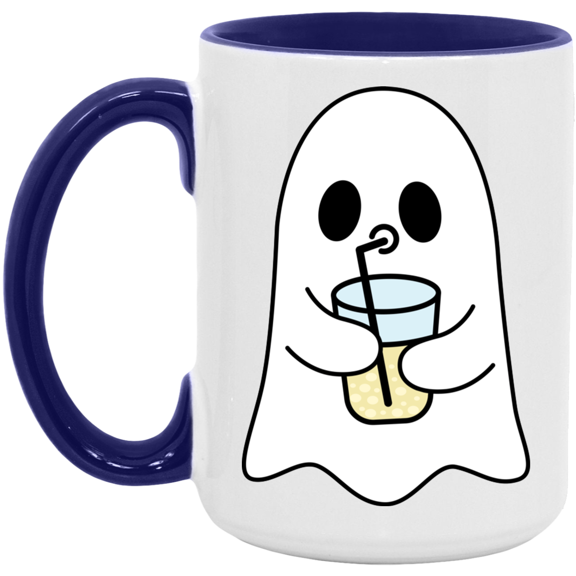 Iced Coffee Ghost Mug