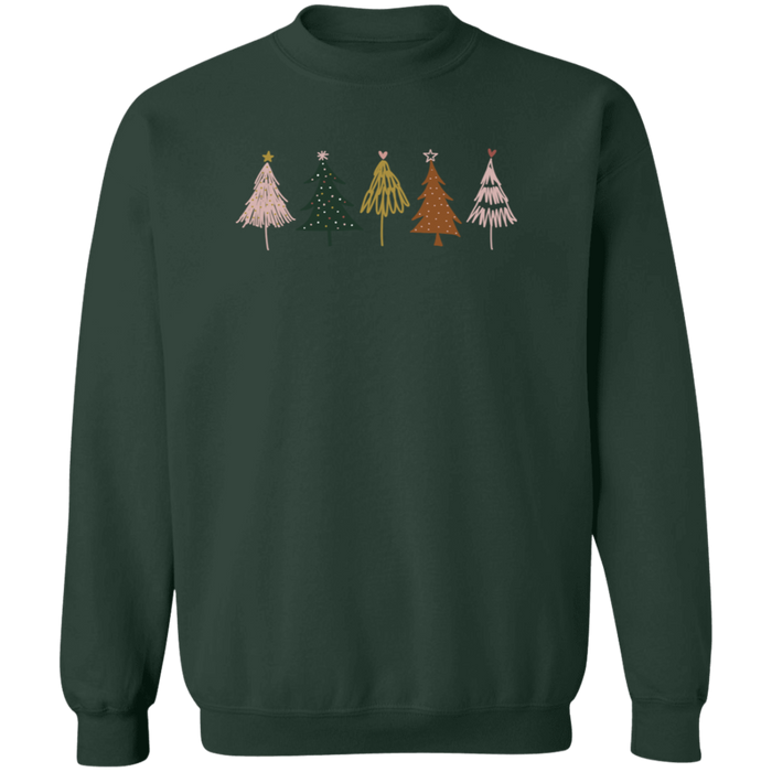 Boho Trees Crewneck Sweatshirt