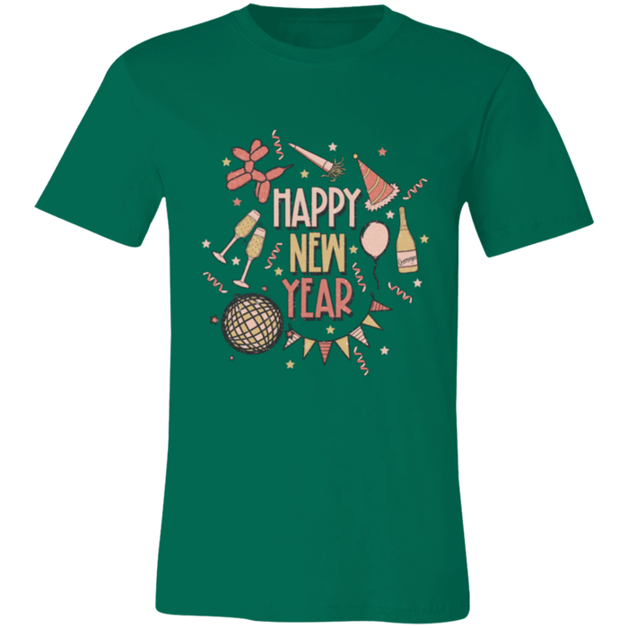 Happy New Year Confetti T-Shirt