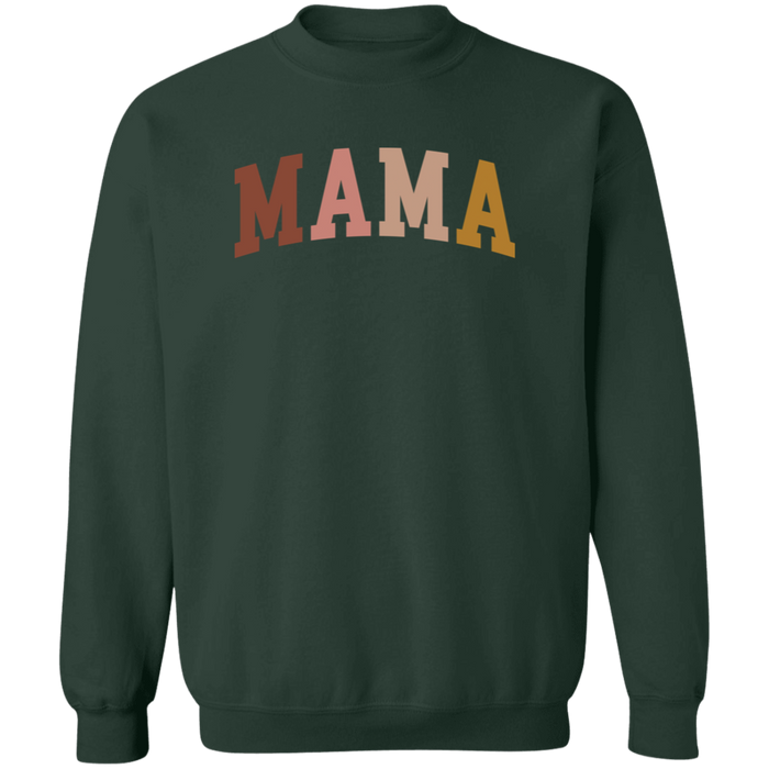 Mama Neutral Color Block Sweatshirt