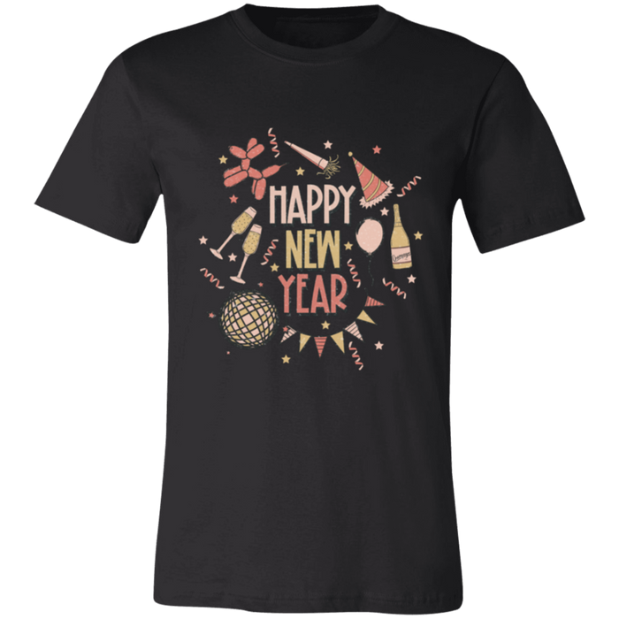 Happy New Year Confetti T-Shirt