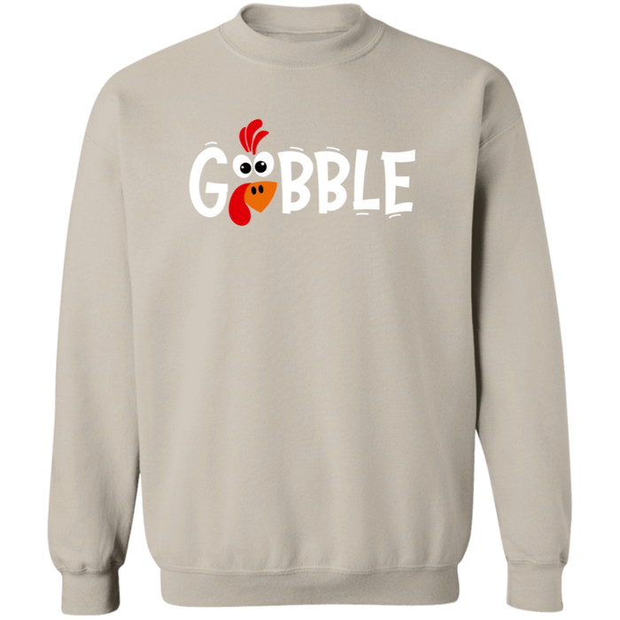 Gobble Turkey Thanksgiving Sweatshirt