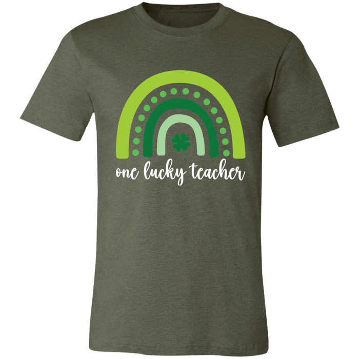 One Lucky Teacher Shirt