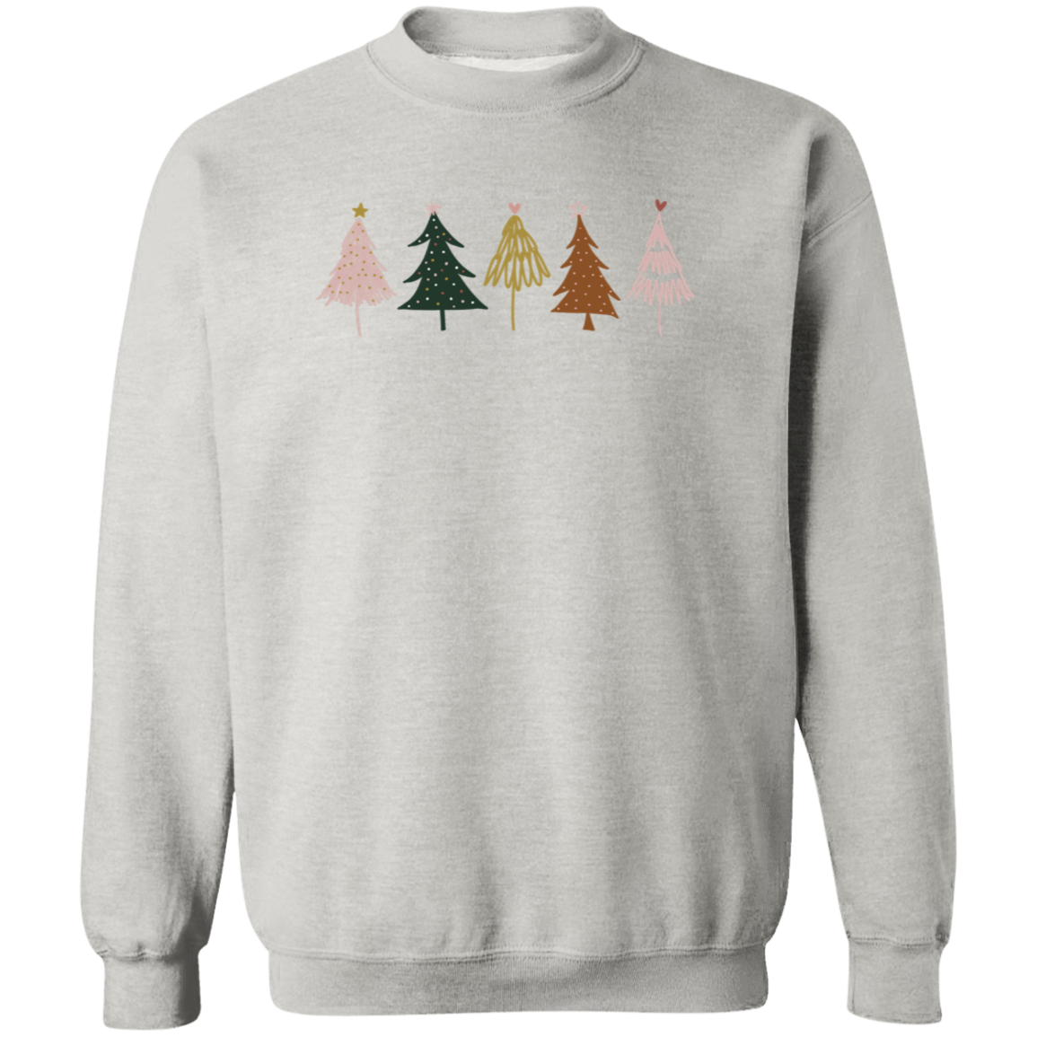 Boho Trees Crewneck Sweatshirt Light and Shine Boutique