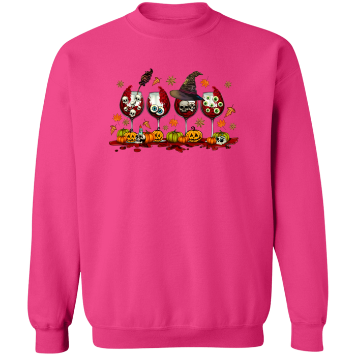 Halloween Wine Sweatshirt