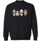 Cat Mom Coffee Lover Sweatshirt