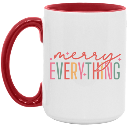 Merry Everything Christmas 15 oz Coffee Mug