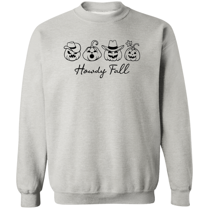 Howdy Fall Country Pumpkins Focus Sweatshirt