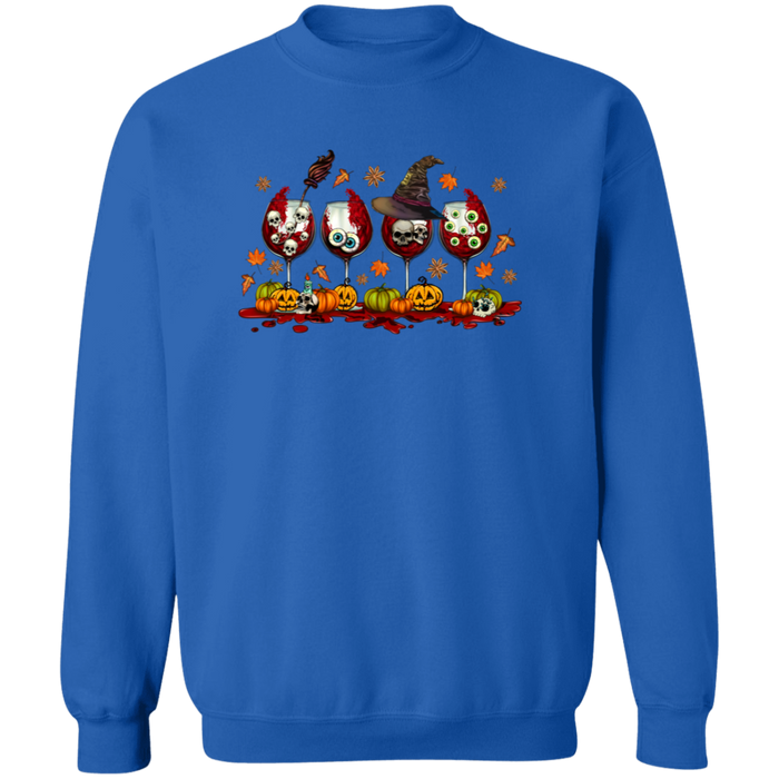 Halloween Wine Sweatshirt