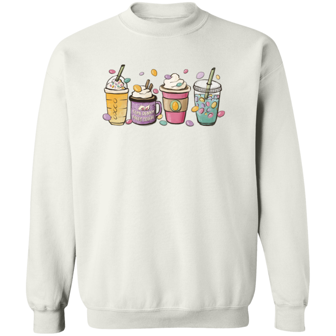 Easter Drinks Spring Sweatshirt