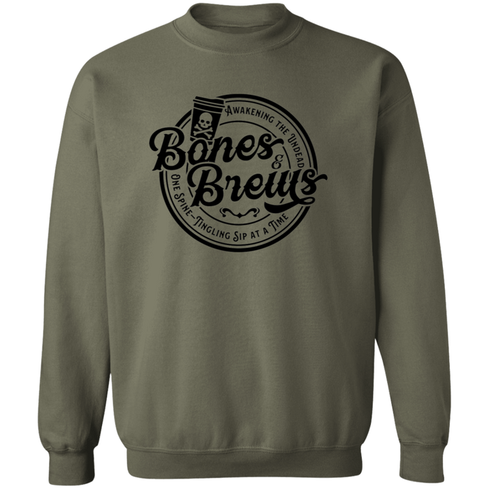 Bones Brews Coffee Halloween Sweatshirt