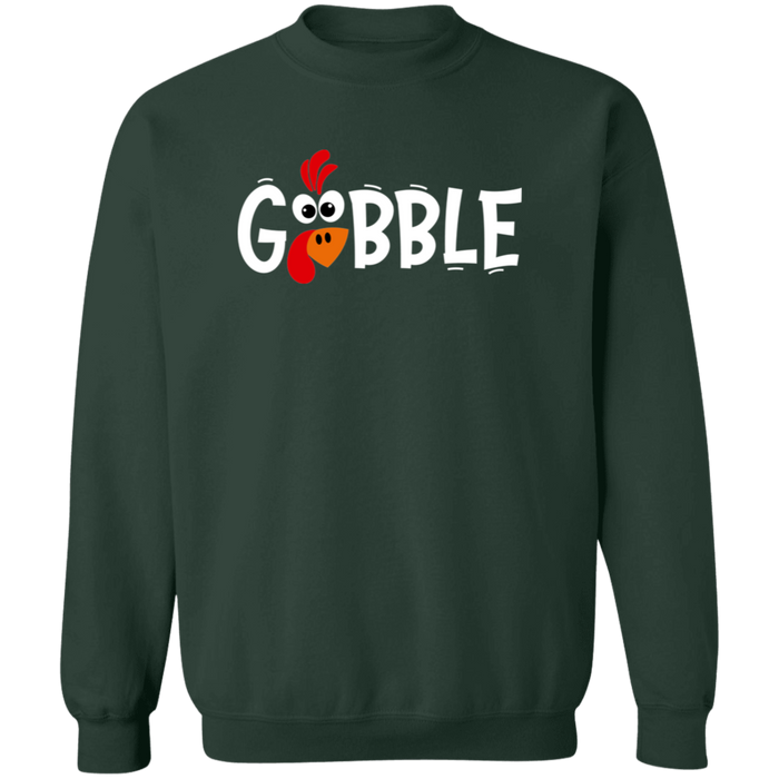 Gobble Turkey Thanksgiving Sweatshirt