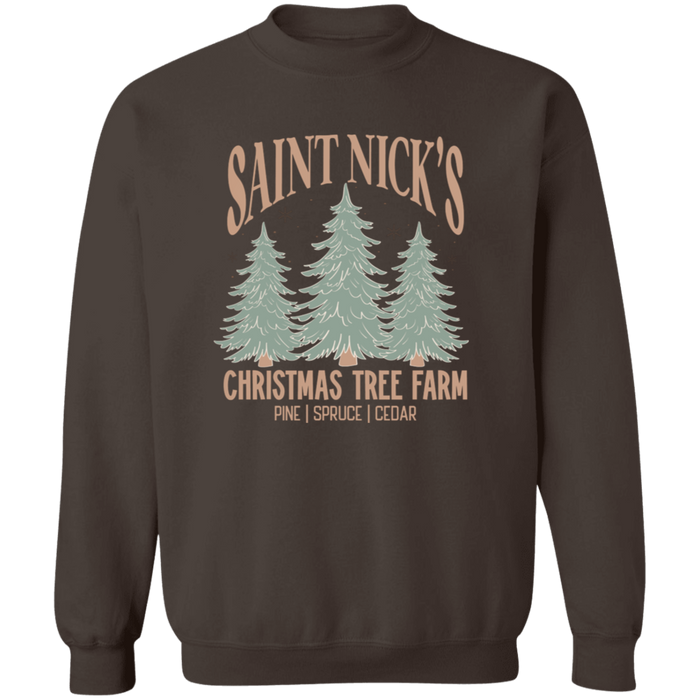 Saint Nick's Christmas Tree Farm Sweatshirt