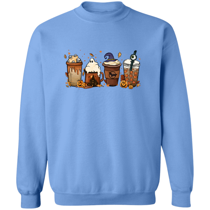 Coffee Halloween Cups 2024 Sweatshirt