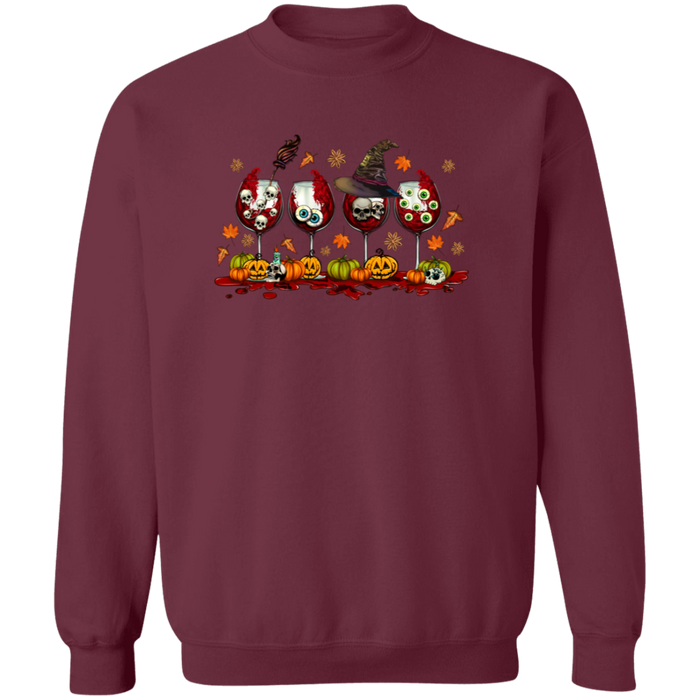 Halloween Wine Sweatshirt