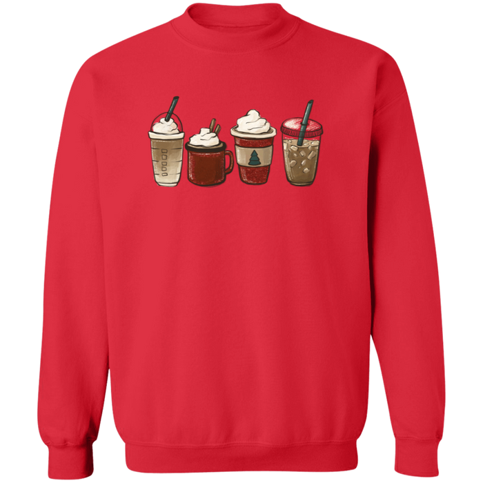 Festive Drinks Crewneck Sweatshirt