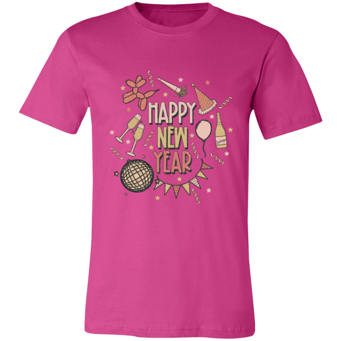 Happy New Year Confetti T-Shirt