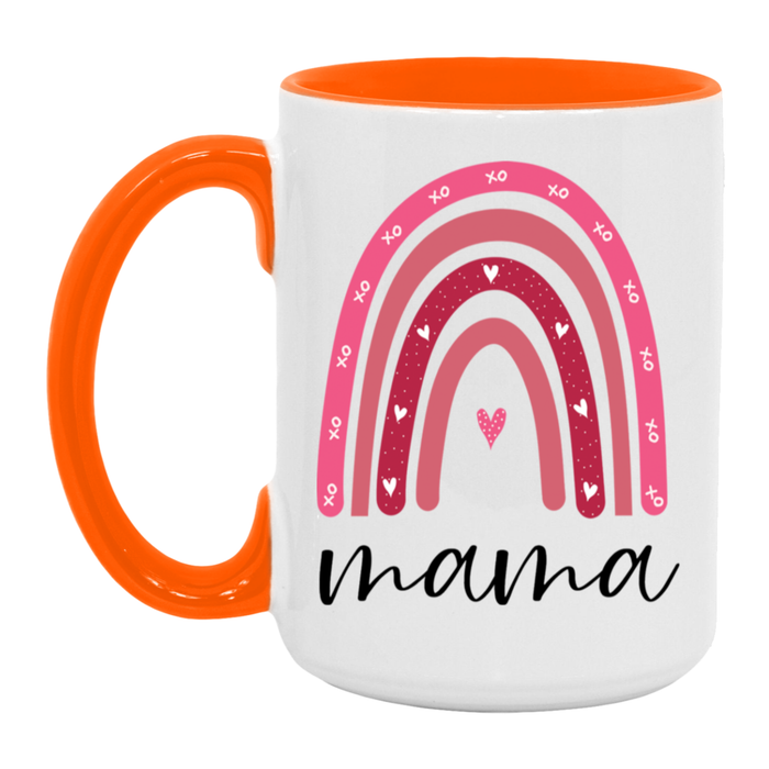 Mama Pink Rainbow Mug
