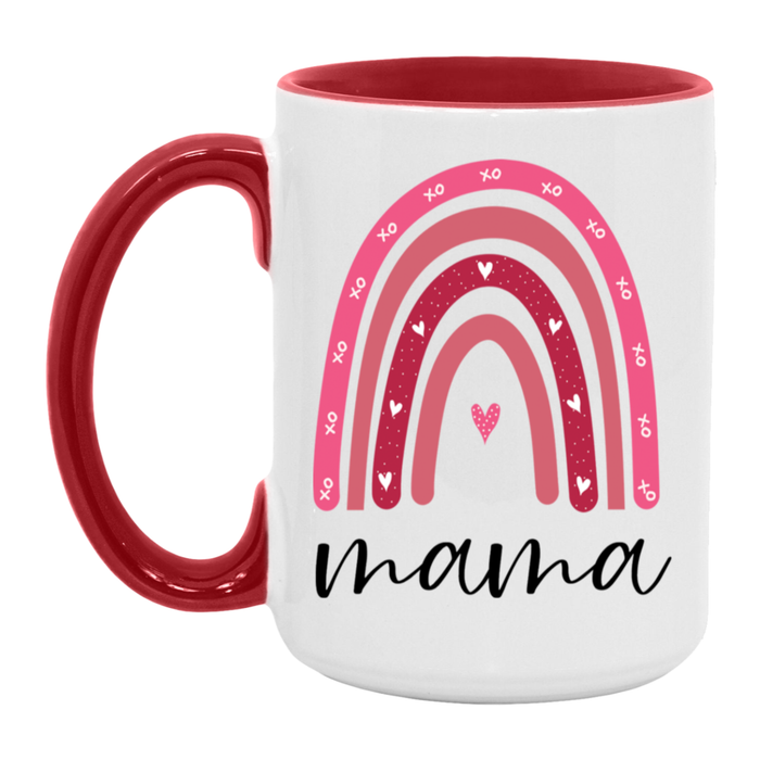Mama Pink Rainbow Mug