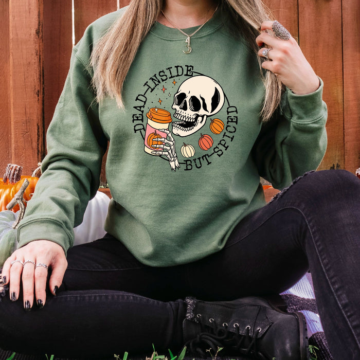 Dead Inside But Spiced Sweatshirt