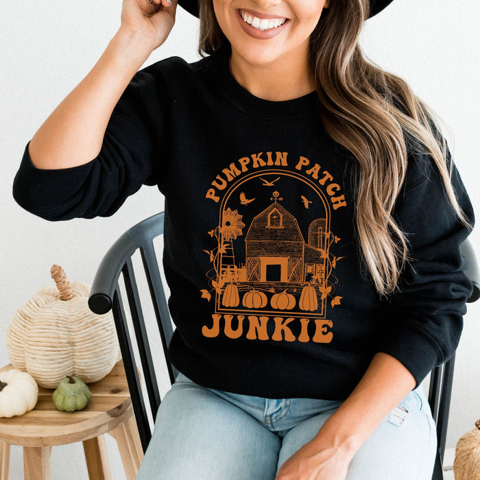 Pumpkin Patch Junkie Sweatshirt