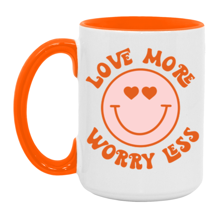 Love More Worry Less Mug
