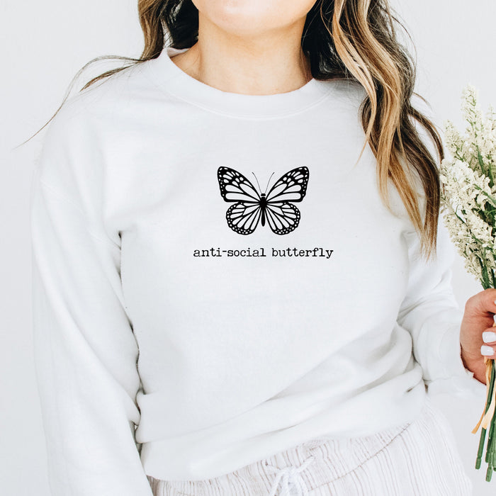 Anti-Social Butterfly Sweatshirt