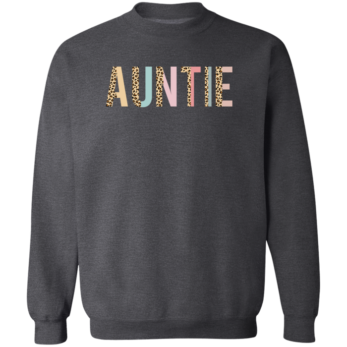 Auntie Pastel Color Block Sweatshirt