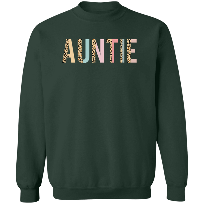 Auntie Pastel Color Block Sweatshirt