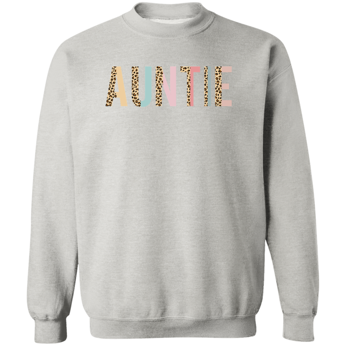 Auntie Pastel Color Block Sweatshirt
