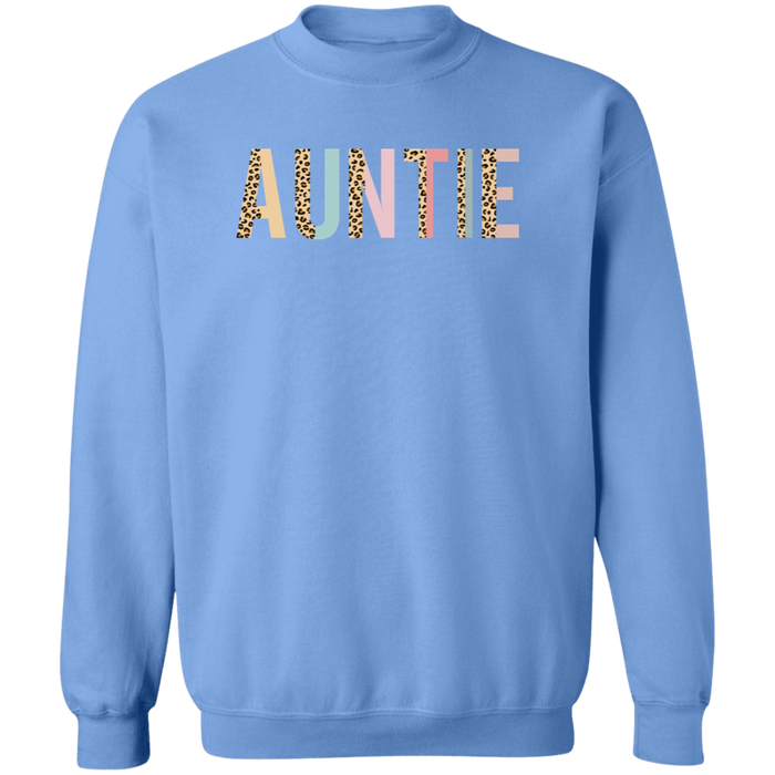 Auntie Pastel Color Block Sweatshirt