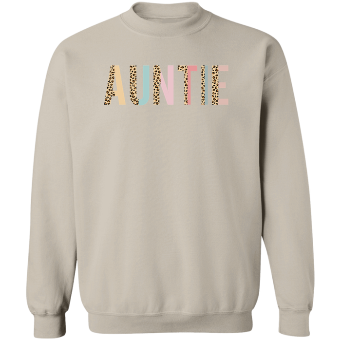 Auntie Pastel Color Block Sweatshirt