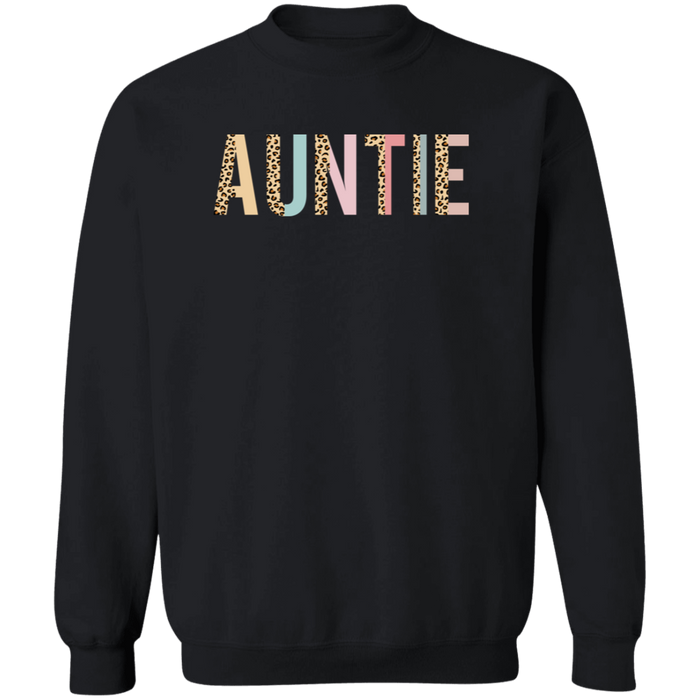 Auntie Pastel Color Block Sweatshirt