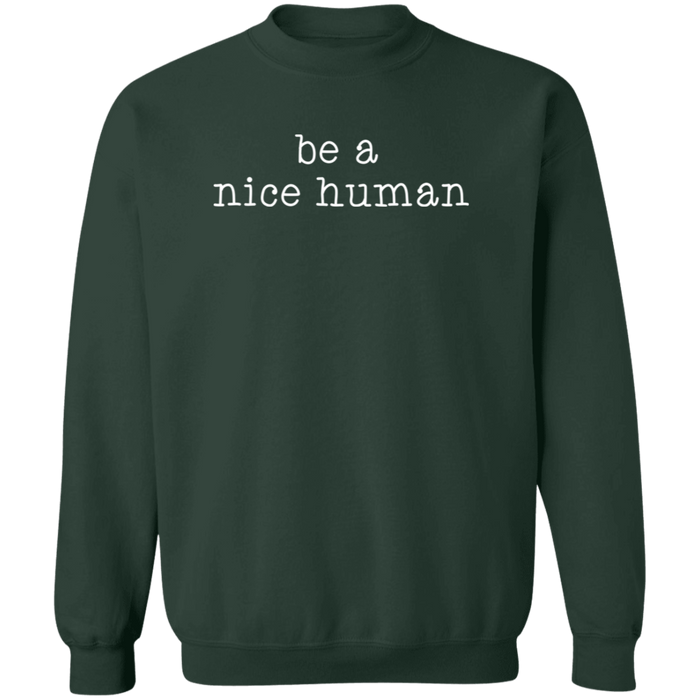 Be A Nice Human Sweatshirt