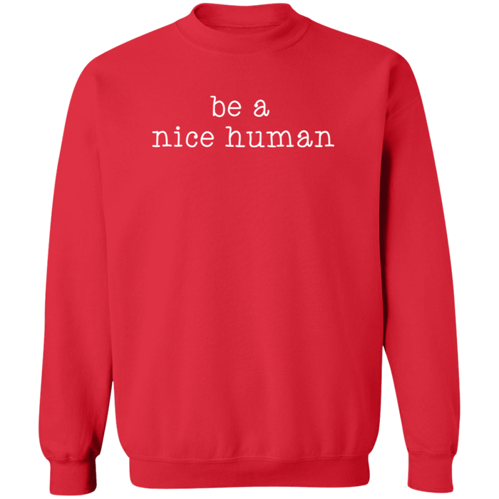 Be A Nice Human Sweatshirt