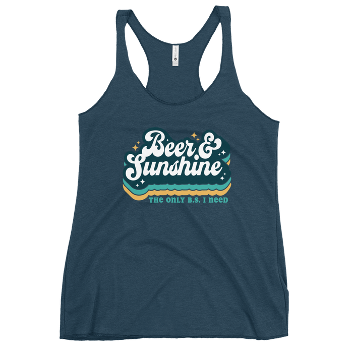 Beer and Sunshine The Only B.S. I Need Tank Top