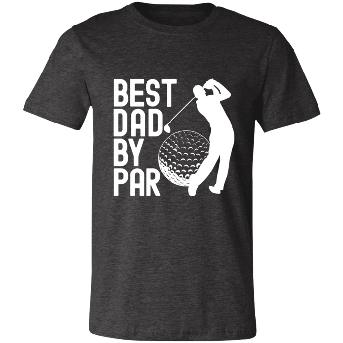 Best Dad By Par Golf Dad T-Shirt
