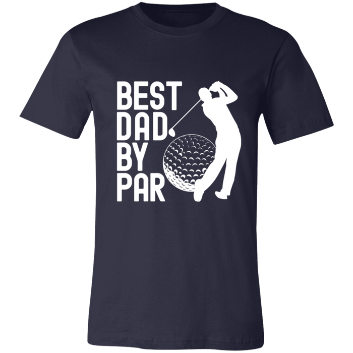 Best Dad By Par Golf Dad T-Shirt