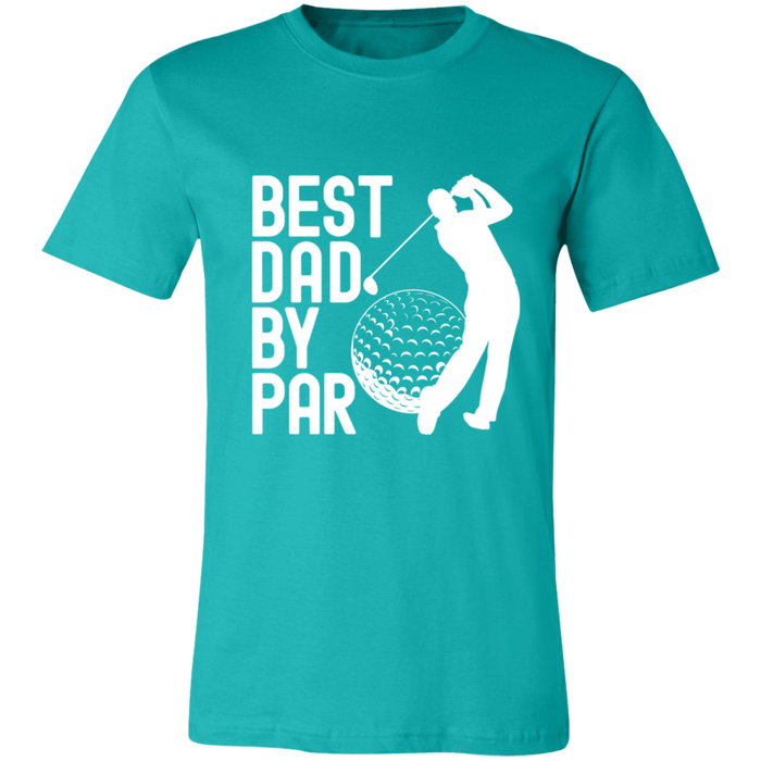 Best Dad By Par Golf Dad T-Shirt