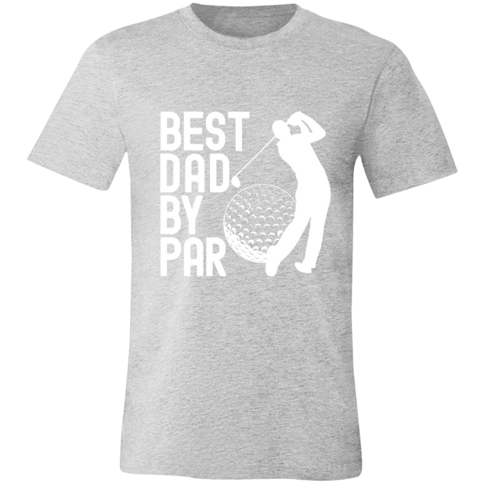 Best Dad By Par Golf Dad T-Shirt