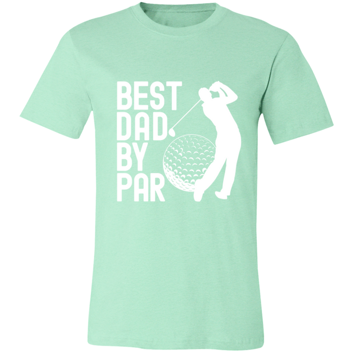Best Dad By Par Golf Dad T-Shirt