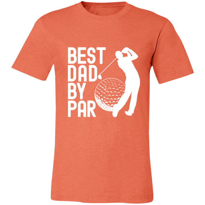 Best Dad By Par Golf Dad T-Shirt