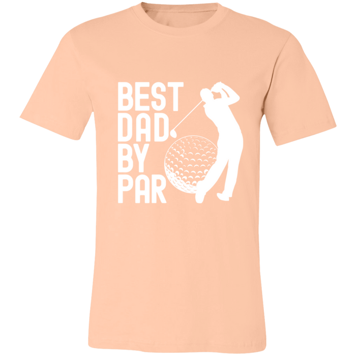 Best Dad By Par Golf Dad T-Shirt
